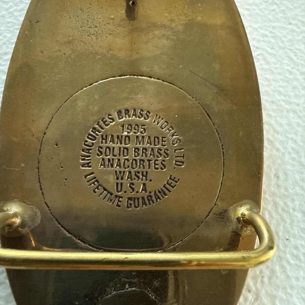 Bechtel Brass Belt Buckle Maghreb–Europe Gas Pipeline project 1994–96 Algeria - Picture 6 of 8